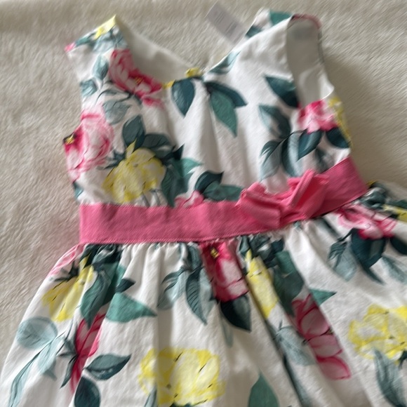 Carter's floral Easter Spring toddler girl dress size 24 months - Picture 2 of 4